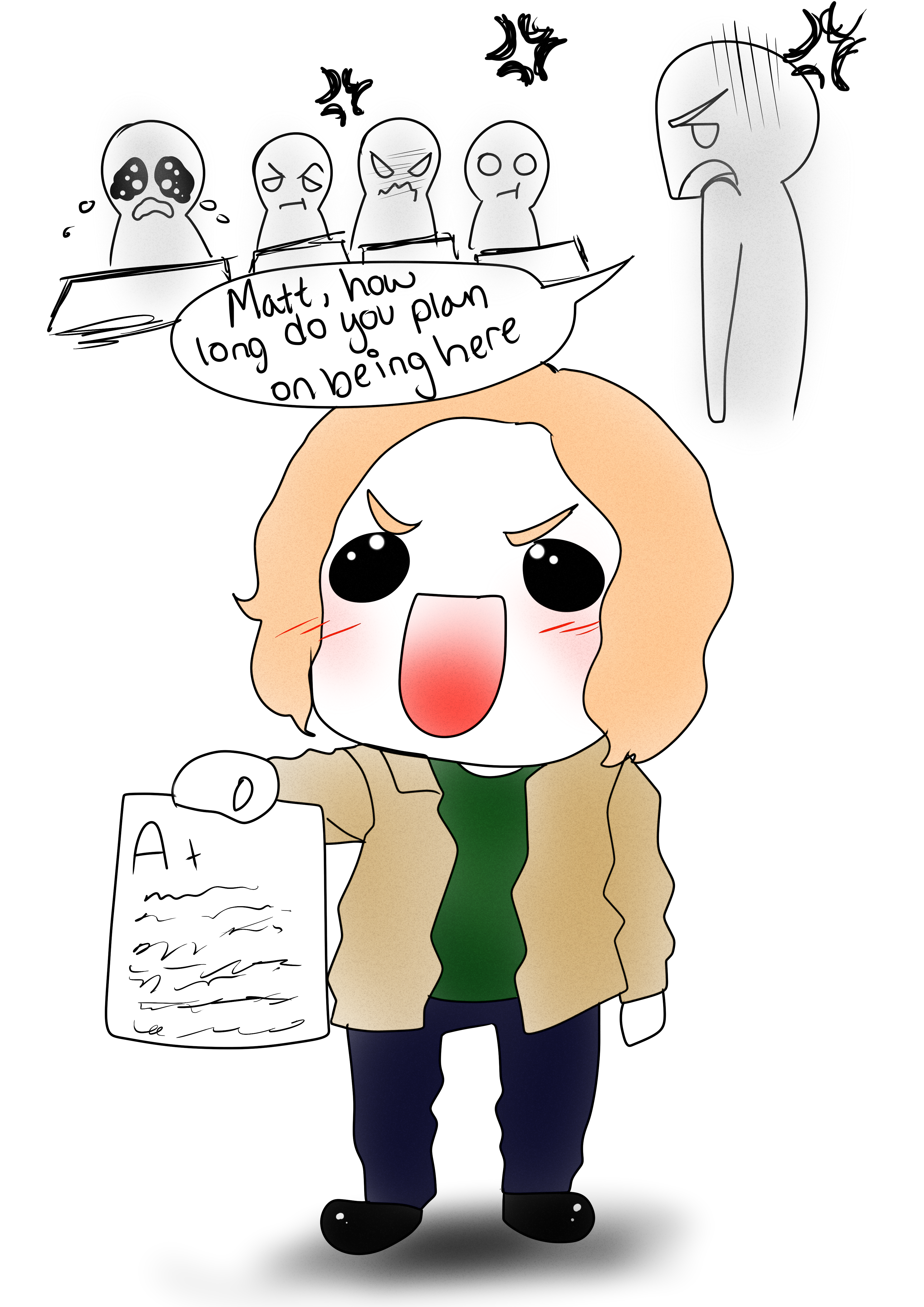 Getting to know matt by InkyDuck on DeviantArt