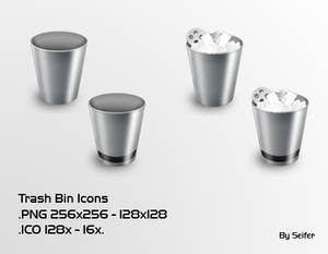 Trash Bin Icons