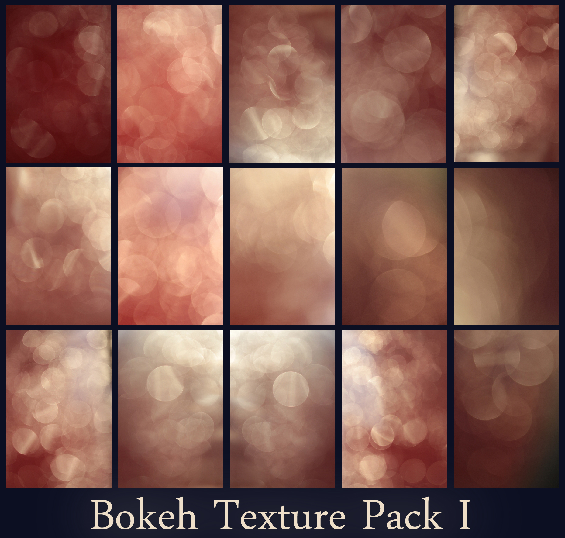 Bokeh Texture Pack I