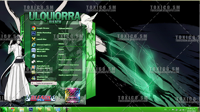 Theme Windows 7: ULQUIORRA