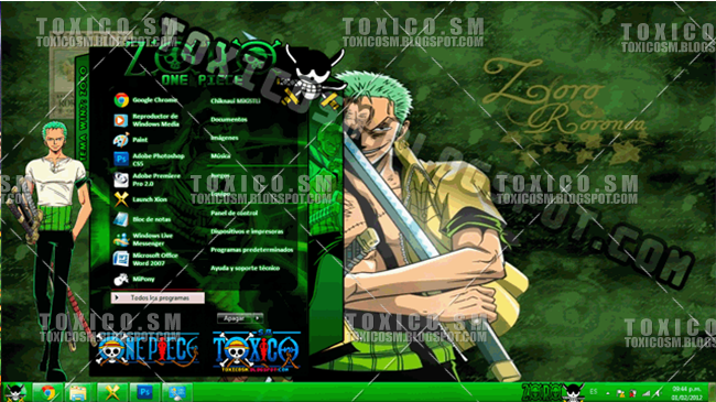 Theme Windows 7: ZORO