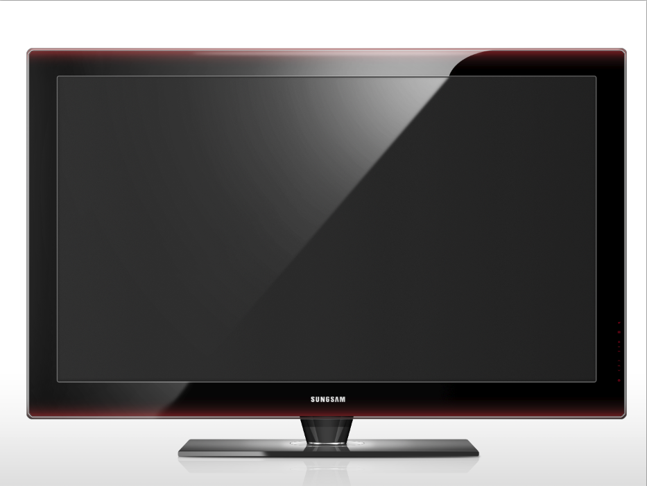 PC / TV Screen Template