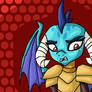 Princess Ember in her armor