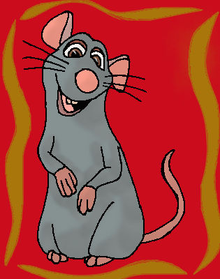 Remy the rat for the Chinese New Year by Mojo1985 on DeviantArt
