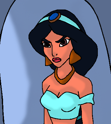 Princess Jasmine in the glass dome by Mojo1985 on DeviantArt
