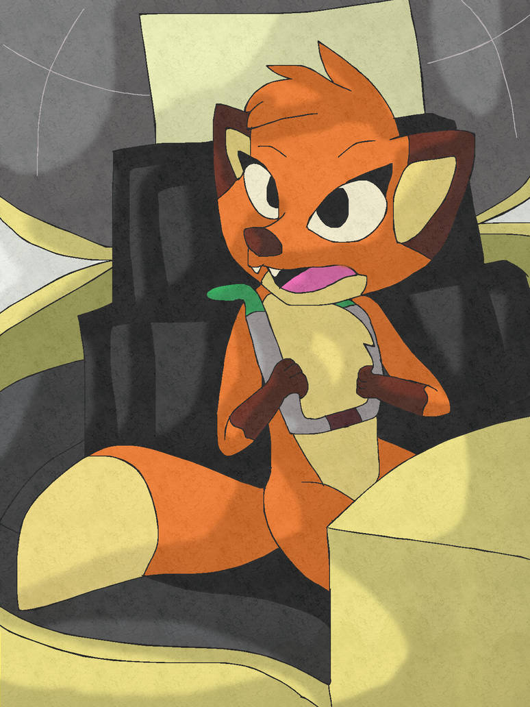 COM: Rita The Fox In A Drop Pod by Mojo1985 on DeviantArt