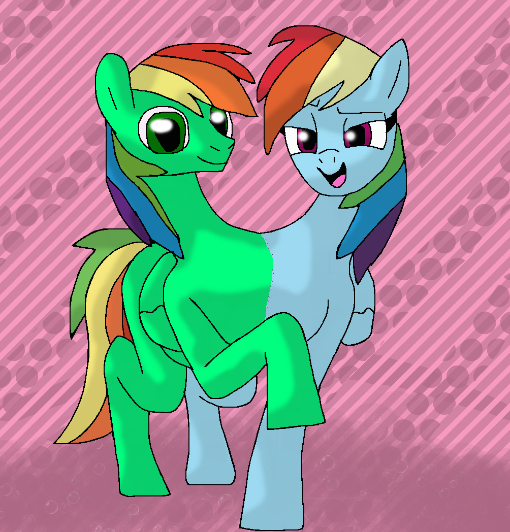 Oliver/Rainbow dash conjoinment by Mojo1985 on DeviantArt