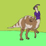 Parasaurolophus taur girl