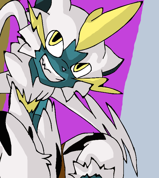 Rick transformed into a shiny Zeraora by Mojo1985 on DeviantArt