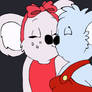 Blinky Bill Kisses Myrtle Koala
