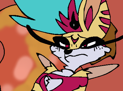 Rick as Beelzebub from Helluva boss feeling bored by Mojo1985 on DeviantArt