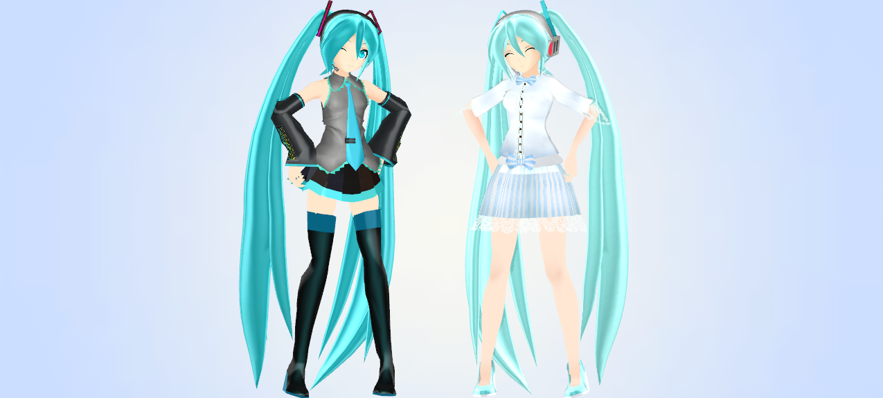 CD Miku MMD DL