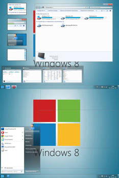 Windows 8 Aero Metro Style for Windows 7