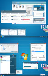 Windows 8 RP+RTM - Theme for Windows 7