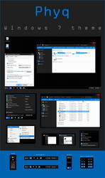 Phyq theme for Windows 7