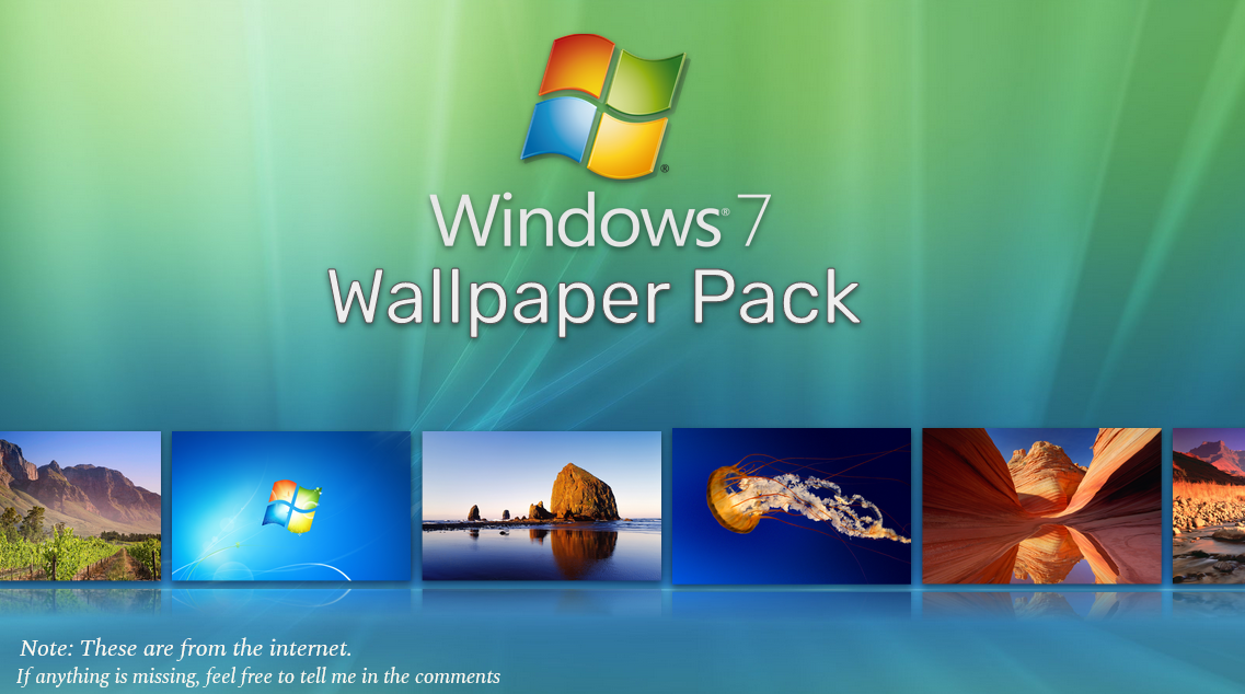 Windows 7 Wallpaper Pack by Win72010 on DeviantArt
