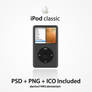 iPod Classic PSD + PNG + ICO