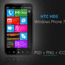 HTC HD3: PSD + PNG + ICO