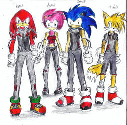 Sonic Character Concepts