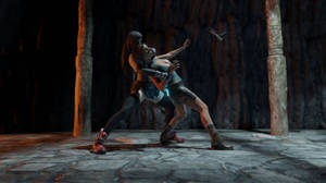 Lara S Capture Part01 By Theropedude On Deviantart I don't know how else one would climb a rope? lara s capture part01 by theropedude on