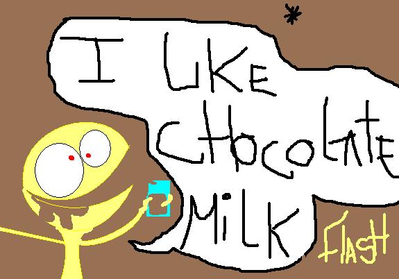 Cheese I like chocolate milk by gabs94 on DeviantArt