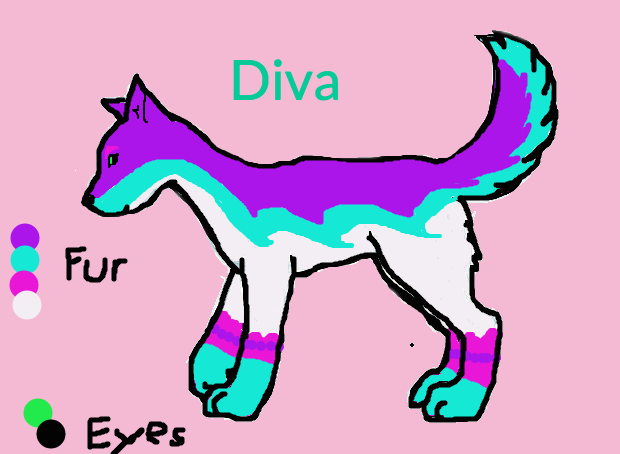 Diva ref sheet by Elf--Spirit on DeviantArt
