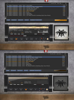 Quinto Black Winamp skin