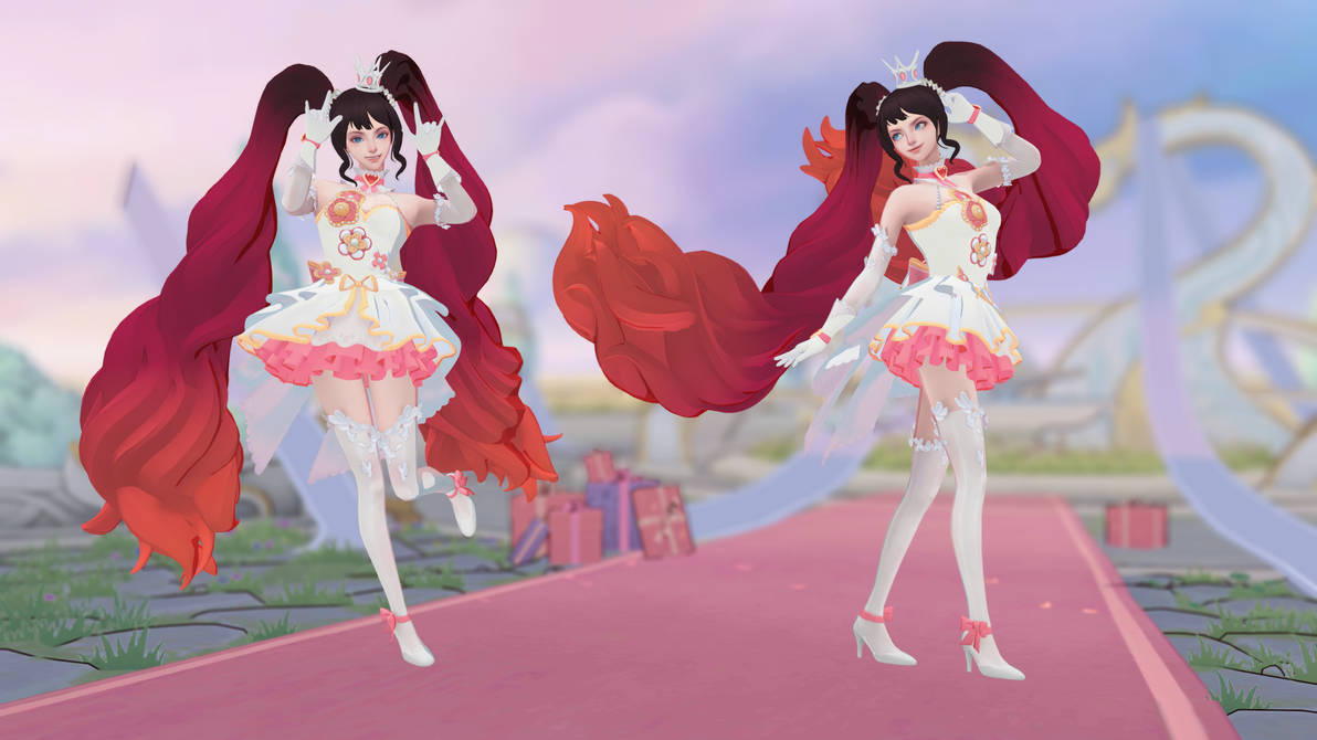 [MMDxML:BB] Layla - Cannon and Roses [MODEL DL] by Vprichesxd on DeviantArt