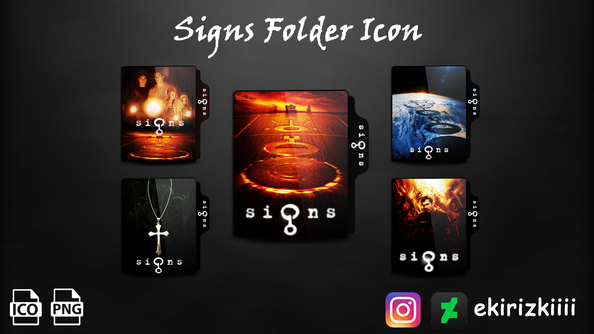 Signs (2002) Folder Icon by ekirizkiiii on DeviantArt