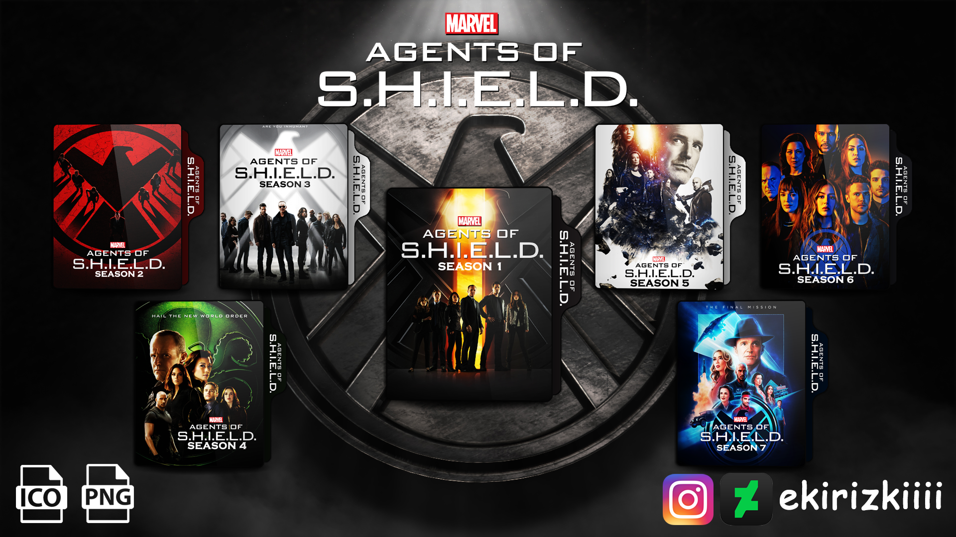 Marvel S Agents Of S H I E L D Folder Icon Pack By Ekirizkiiii On Deviantart Marvel S Agents Of S H I E L D Folder Icon Pack By Ekirizkiiii On Deviantart