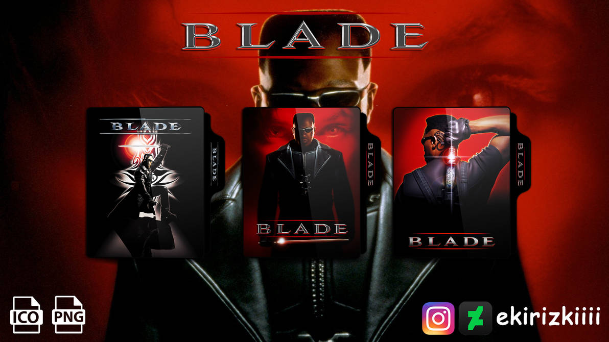 Blade (1998) Folder Icon by ekirizkiiii on DeviantArt