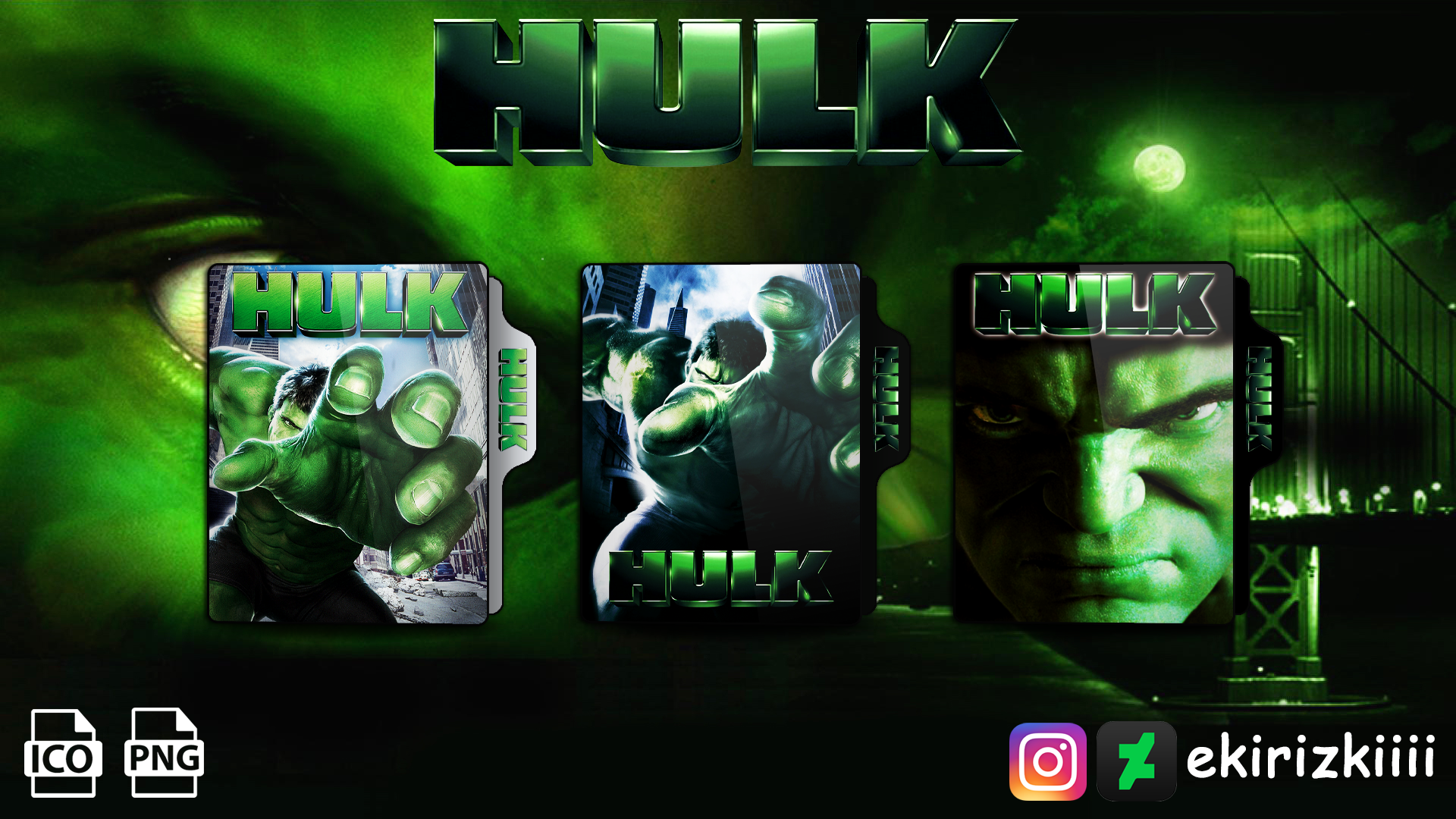 Hulk 2003 Folder Icon By Ekirizkiiii On Deviantart