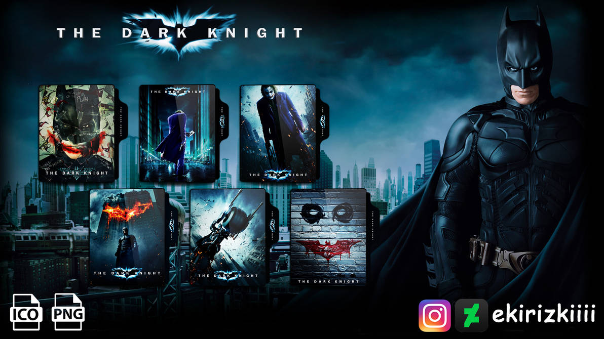 The Dark Knight (2008) Folder Icon by ekirizkiiii on DeviantArt