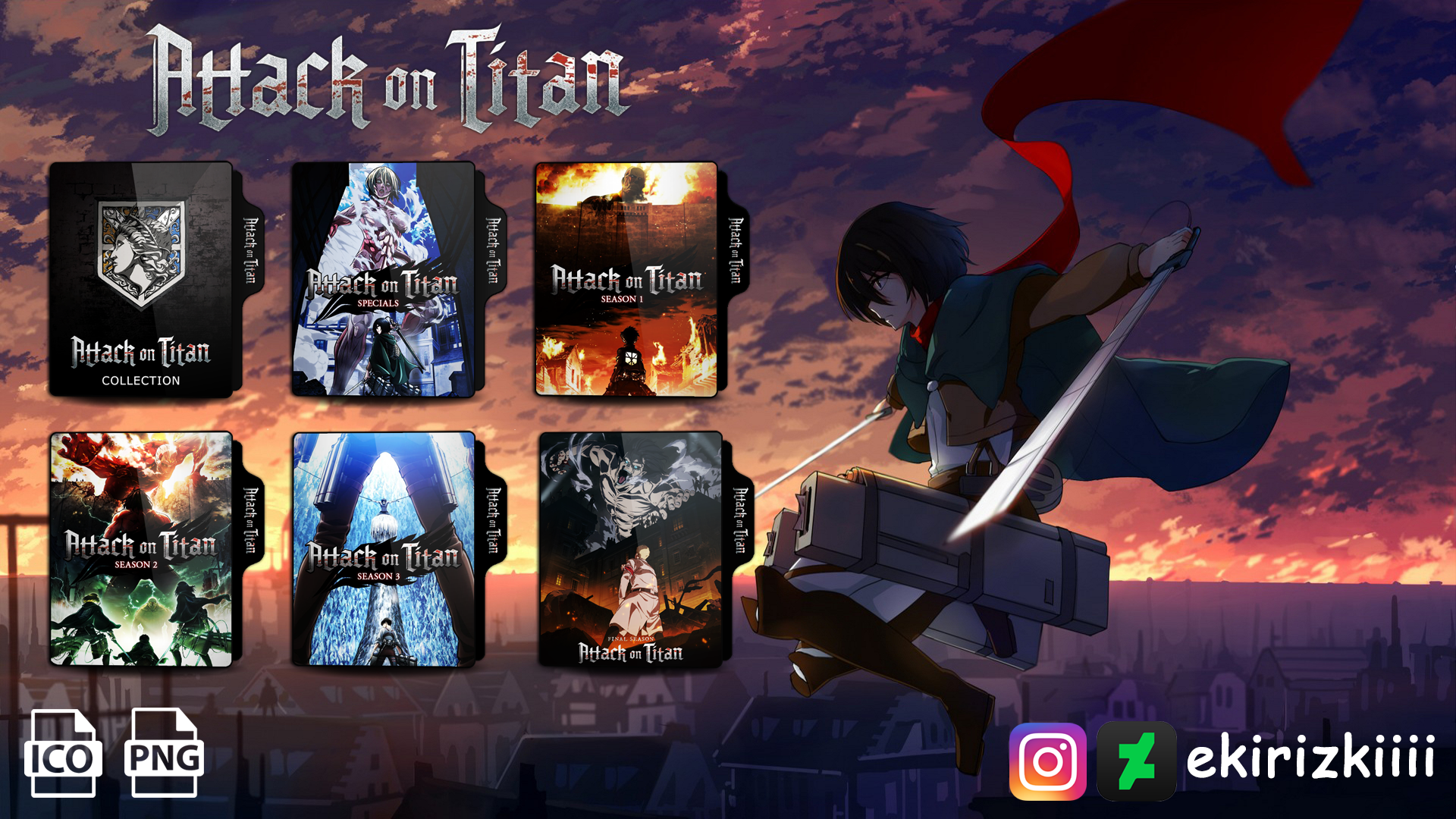 Shingeki no Kyojin: The Final Season Part 2 icon by NocturneXI on DeviantArt