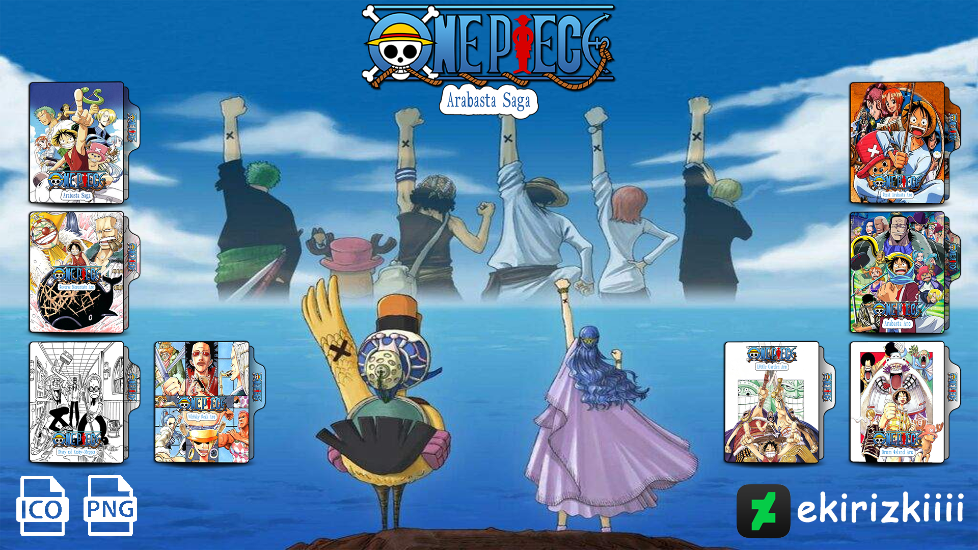 One Piece - Arabasta Saga Folder Icon by ekirizkiiii on DeviantArt