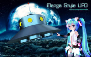 MMD Manga Style UFO