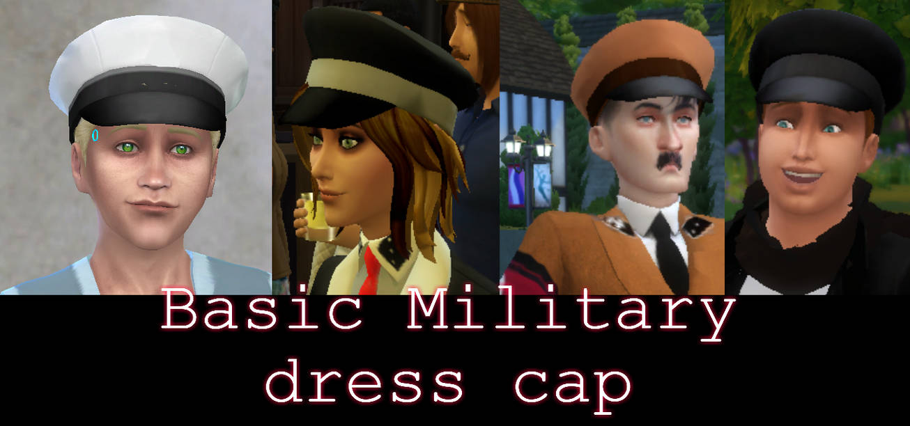 Basic Military Dress Cap by MattThyAndroid on DeviantArt