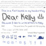 Font - Dear Kelly