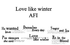 Love Like Winter Lyrics Brush. By TheKillingLights On DeviantArt