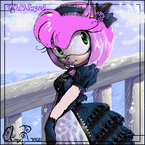 Amy Rose princess of Chaos by yolis2308 on DeviantArt