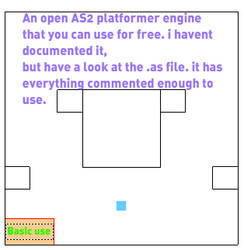 Open AS2 platformer engine.