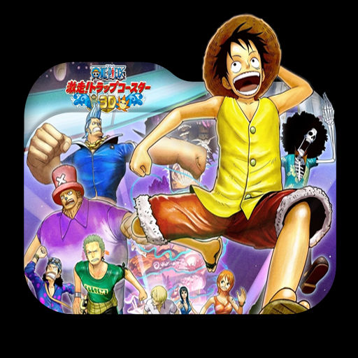 Wallpaper One Piece 3d Gekisou Trap Coaster Folder Icon 001 By For Android Free