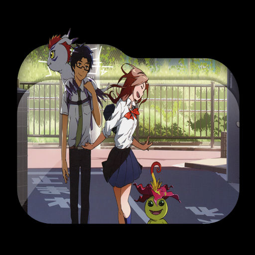 Get Wallpaper Digimon Adventure Tri 2 Ketsui Folder Icon 002 By Laylachan1993 On Deviantart For Android Free