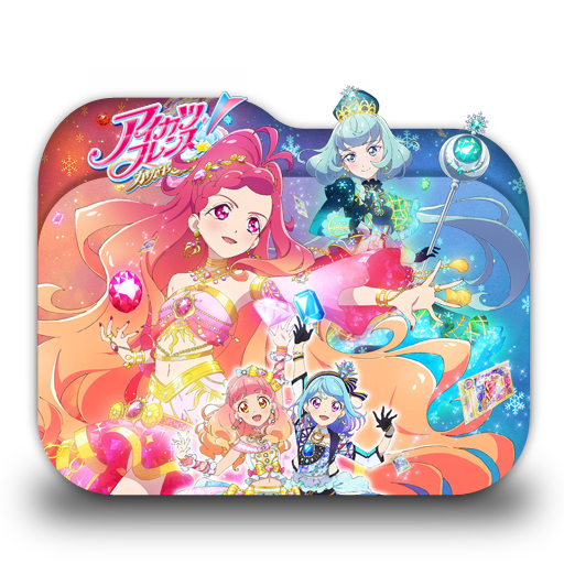 Wallpaper Aikatsu Friends Kagayaki No Jewel Folder Icon 001 By For iPhone