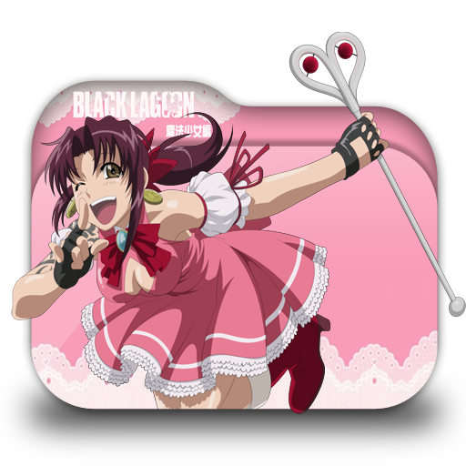 Wallpaper Black Lagoon Omake Folder Icon 001 By Laylachan1993 On Deviantart Desktop Wallpaper
