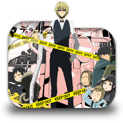 Wallpaper Durarara X2 Ketsu Dufufufu Folder Icon 001 By Laylachan1993 On Desktop Wallpaper Free