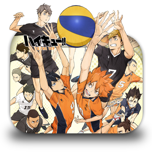 Haikyuu!!: To the Top 2nd Season Folder Icon by Kikydream on DeviantArt