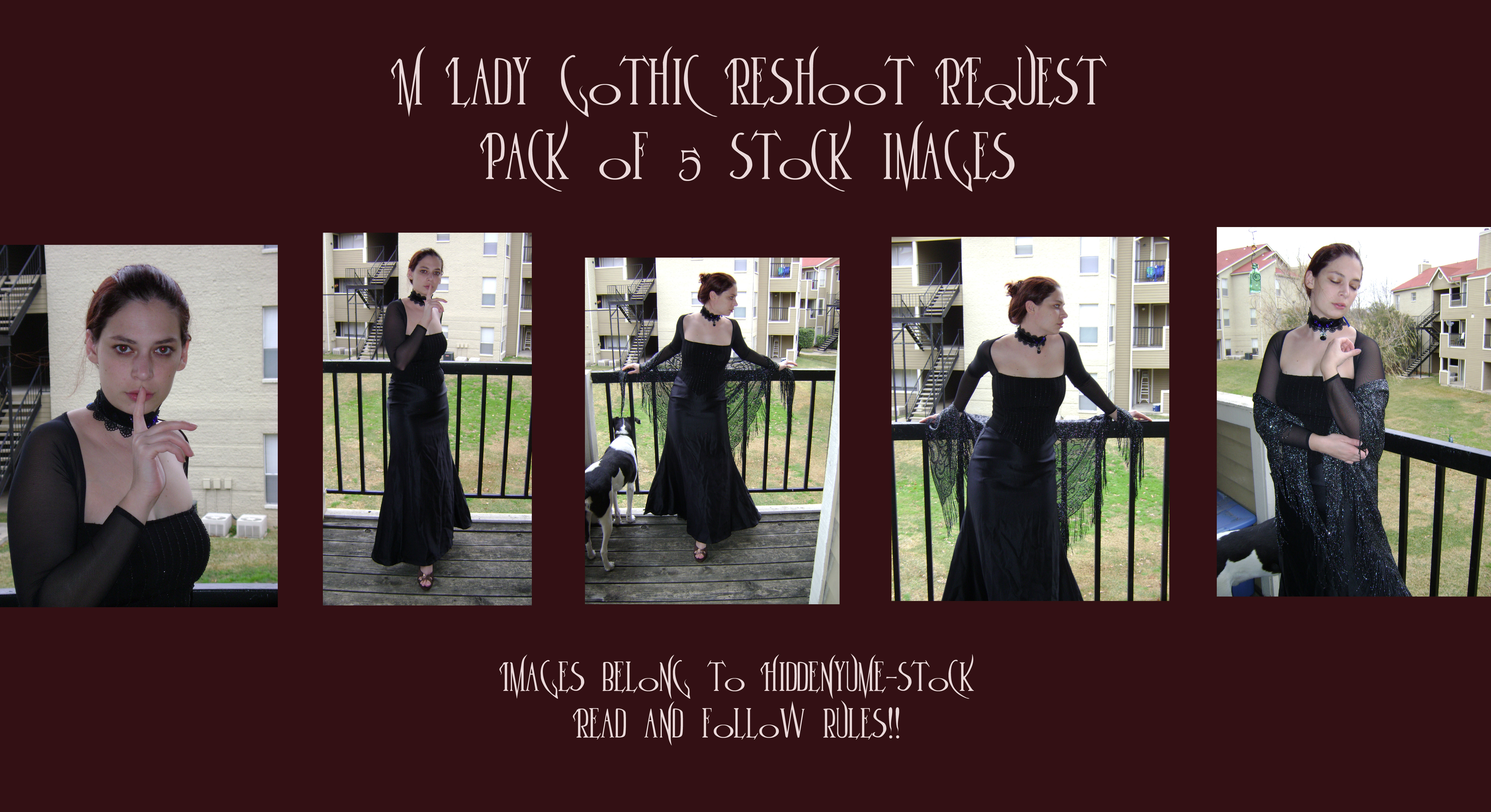 M Lady Gothic Reshoot Pack