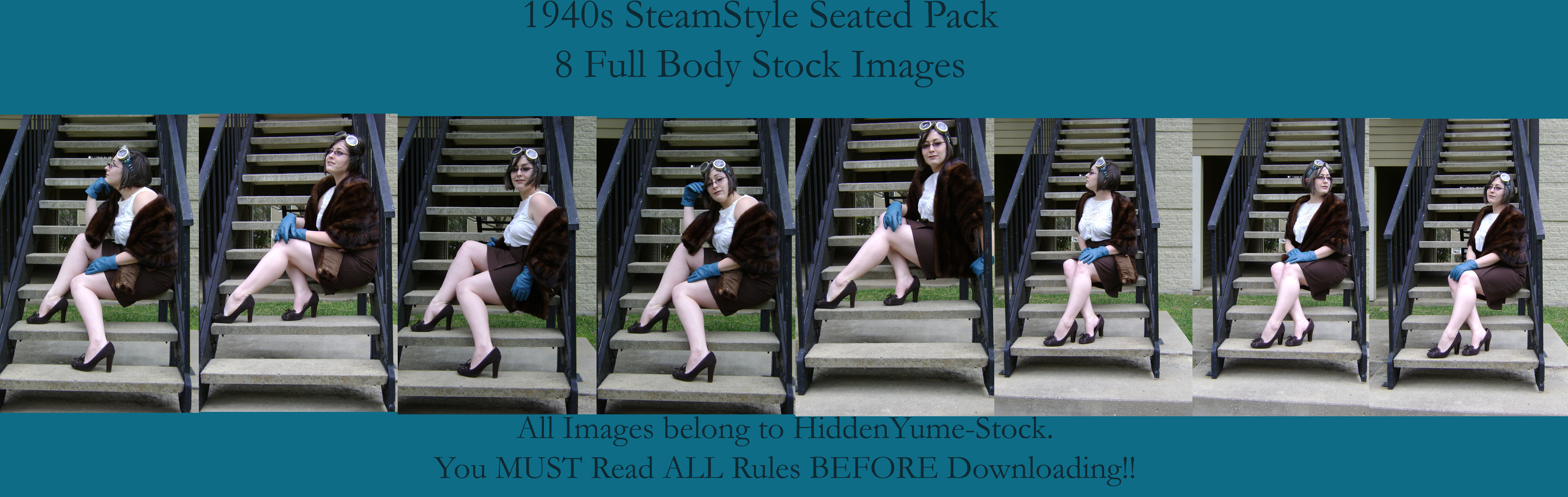 1940s SteamStyle Seated Pack