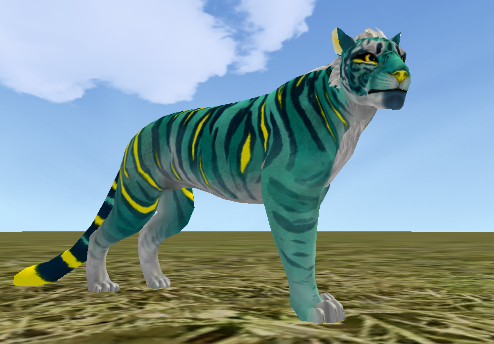 Blue Tiger Preset - BUYABLE by cyberacat on DeviantArt